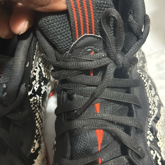 Snake print foam posites shoes main image 8